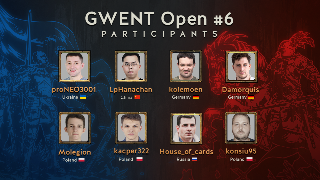 Uczestnicy Gwent Open #6